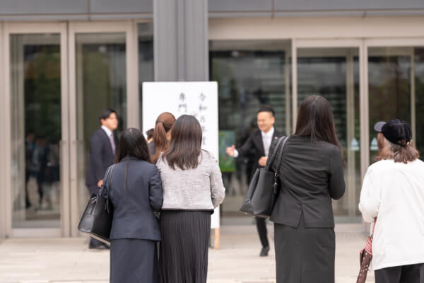 入学式の様子