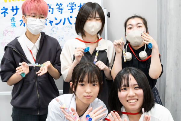 出張体験授業の様子