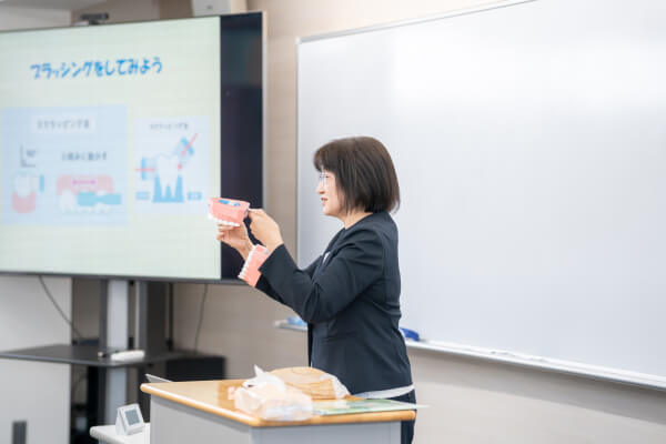 出張授業の様子