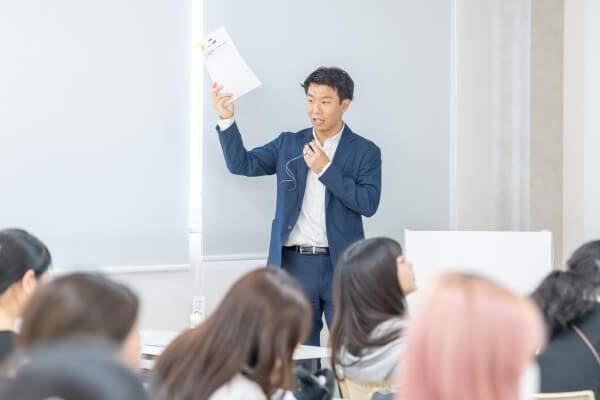 就職対策の様子