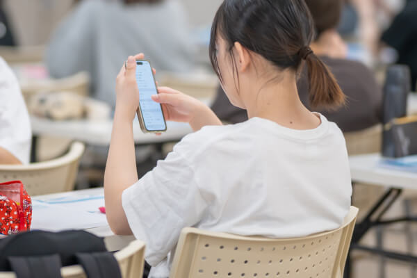 就職対策の様子