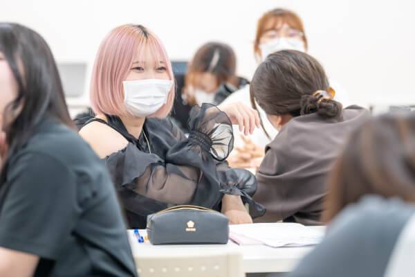 就職対策の様子