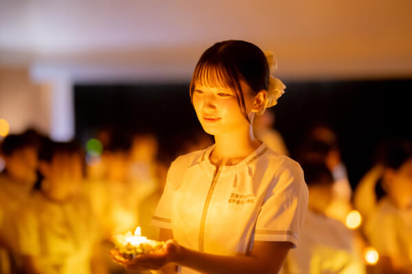 登院式の様子