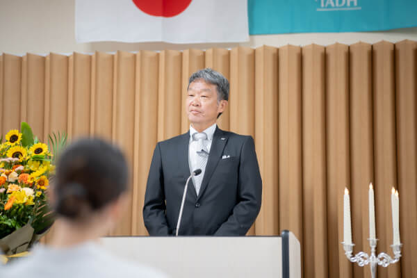 登院式の様子