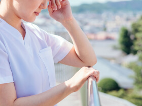 私服の高校生の写真